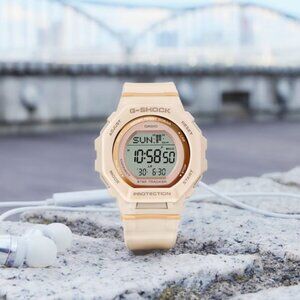 NIB Casio G-Shock New Move Digital Sport Pink Resin Watch 46mm - GMDB300-4
